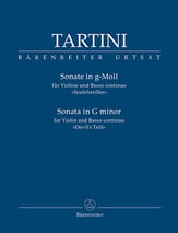 Sonata in G minor Violin and Basso Continuo cover